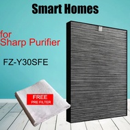 Replacement HEPA FZY30SFE for SHARP Air Purifier KC-930 KC930 FU-Z31E FZ-Y30SFE KC-930E FUZ31EW FU-Z