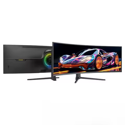 49 inch hairtail screen 1500R curved 5K240HZ monitor ultra high definition display