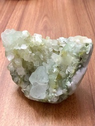 印度 哈密瓜 綠魚眼 養月亮石必備 沸石 擺件 毛毛針狀花沸石 鈣沸石 兩件95折 三件9折 幫助睡眠 消磁淨化養晶之寶 O1469-5142029