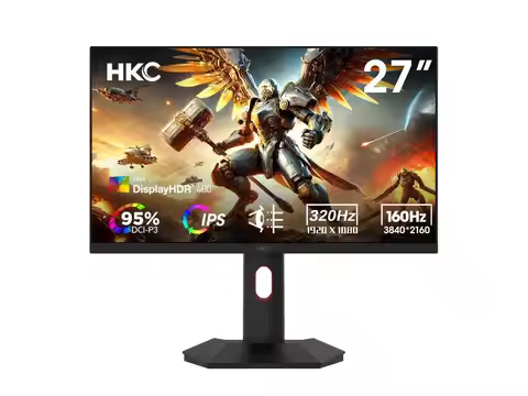 HKC 27 inch Dual Mode UHD 4K 160Hz Full HD 320Hz Fast IPS 1ms HDR400 95% DCI-P3 DIC Hardware Low Blu