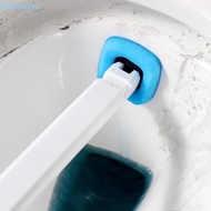 YINFANTE Toilet Cleaning Brush, Plastic Sponge Head Disposable Toilet Brush, Toilet Brush Set Hygien