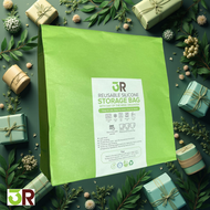 3R - 【新年送禮特別款】廚房必備食品級可重用環保矽膠密封袋 | 1000mL共三件 | 保鮮耐高溫袋 | 便攜多用途防漏 | 批量烹飪矽膠密封袋 | 低溫慢煮微波焗爐雪櫃冰格冷藏冷凍袋