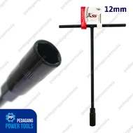 K55 BLACK 12MM T-SOCKET WRENCH - 12MM T-SOCKET SHOCK WRENCH