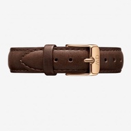 Bristol Leather Watch Strap with Gold and Silver Buckle Size 28mm - 32mm - 36mm 40mm [Genuine] Danie