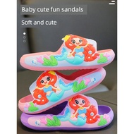 kids slippers bedroom slippers [Mermaid Princess] Girls Slippers Summer Cute Cute Cute Home Bathroom