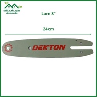 Lam máy cưa xích Dekton 8 inch và dây xích 1/4-043 8" dùng cho máy M21-CS08BL