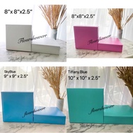 Ready Stock🔥*10pcs Kuih Lapis Box | Kotak Kuih Lapis | Cake Box |  Kotak Kek lapis 8”x8”x2.5” 9”x9”x