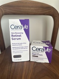 CeraVe Skin Renewing Retinol Serum & Night Cream