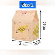 Toast Packaging ~ Bread Packaging Size L uk. 21x9x31cm