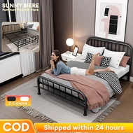 Iron Bed Frame Double Bed Thickened And Reinforced King/Queen Bed Frame Single Bed Frame