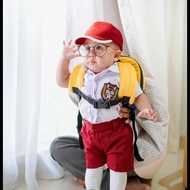 9.9 Elementary School Uniforms for Children, School Clothes, Carnival Costumes, Newborn Baby Photo C
