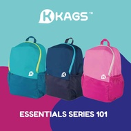 KAGS ESSENTIALS 101 Multifunctional Lightweight School Backpack for Kids