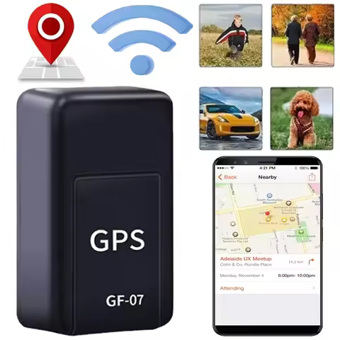 Mini GPS Tracker GF07 Car GPS Tracker Position APP Magnetic Real-time GPS Tracking Device Anti-lost 