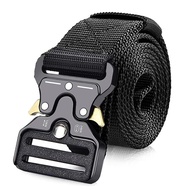 Genuine Tactical Belt Quick Release Outdoor Military Belt Soft Real Nylon Sports Accessories Men And Women Black Belt Plus Size-HGJHJ STORE