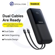 Baseus Lipow Dual-Cable Power Bank 20000mAh 22.5W Powerbank with Digital Display