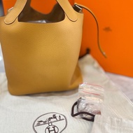 Hermes Picotin 18 餅乾色