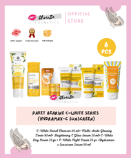 Paket Azarine C-White Series 6 Pcs - (Facial Cleanser 50ml +Toner 90ml + Serum 20ml + Day Cream 25gr