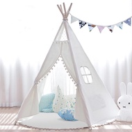 24 小时发货Kids Teepee Tent Children Tent Play House Indoor &amp; Outdoor Foldable Toy Tent for Kids ERO7BJ