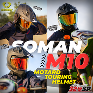 หมวกกันน็อค SOMAN M10 !!320SP
