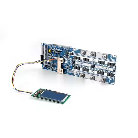 For jk bms lifepo4 500ah 16S 48V 100ah 200ah 150ah bluetooth lcd screen Apexium smart Lifepo4 Parell