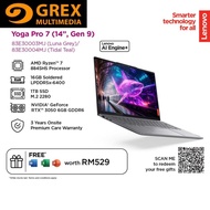 LENOVO YOGA PRO 7 14AHP9 83E30003MJ OR 83E30004MJ LAPTOP (AMD Ryzen 7 8845HS,16GB,1TB,RTX 3050 6GB) 