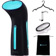 "WiredLux Clothes Steamer Handheld - Flat &amp; Vertical Hand Held Garment  Steamer, 25s Heat-up &amp; Powerful Steam, Compact