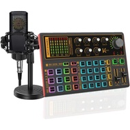 K300 Sound Effects Board Set, LED Light Voice Changer Sound Card with Multiple Sound Effects - Podca