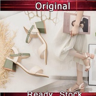 CUP Women's shoes fashion middle heel thick heel high heel matching skirt