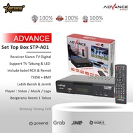 Receiver Tv | Advance Set Top Box Receiver Tv Sertifikasi Kominfo