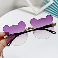 FYK719 Kacamata Anak Bear Shape Kacamata Anak Model Beruang Kacamata Telinga Beruang Sunglasses Kids
