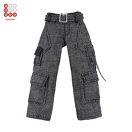 [Lovoski] 1/12 Mjd Doll Cargo Pants Miniature Clothing, Figure Clothes, Dress up