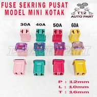 Fuse Center Fuse Center Box Mini Short Small 30A 40A 50A 60A Ampere Original