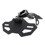 ที่ติดป้ายทะเบียนรถมอเตอร์ไซค์แบบอะลูมิเนียมอีโค้ชสำหรับ Yamaha XSR900 พร้อมไฟ LED ท้ายสั้น อุปกรณ์ต