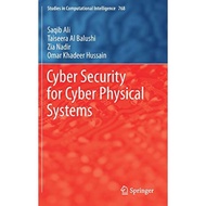 Cyber Security For Cyber Physical Systems - Hardcover - English - 9783319758794