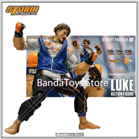 Anime In Stock Original Storm Toys ST Street Fighter 6 Luke Anime Action Collection Figures Model To