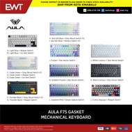 AULA F75 PREMIUM GASKET MECHANICAL KEYBOARD 100% ORIGINAL