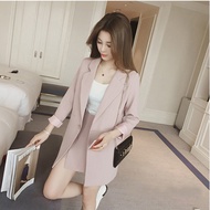 ❖✖☽Women's fashion suit jacket Korean office Blazer coat suite