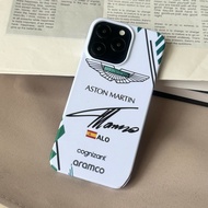 Alonso Phone Case, F1, Aston Martin, 16promax Phone Case, 15pro, 14Plus, 13pro Phone Shock-resistant