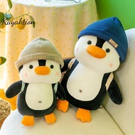 Kayaktion 1 Piece Wearing Hat Penguin Comfort Sleep Companion Throw Pillow 23cm Bapa Little Penguin 