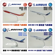 Aircraft Model Aircraft A350A340 A380 Boeing B747B787 Airliner Original Model Alloy Resin Aircraft M
