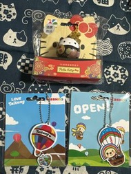 KT達摩造型悠遊卡+熱氣球 組售