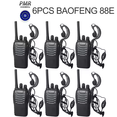 Manufactor Original Baofeng 2 4 6 Pack BF - 88E 5W Walkie-Talkie long-distance communication ultra-l
