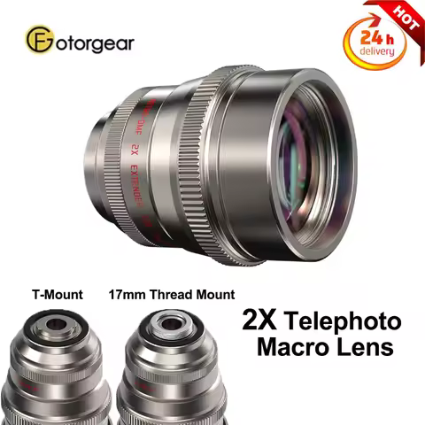 Fotorgear-Retro 2X Telephoto Lens Macro Lens for Xiaomi 15 Ultra iPhone Vivo X200U Photography kit, 