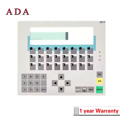 6AV3617-1JC20-0AX2 OP17 DP Membrane Keypad Switch for 6AV3 617-1JC20-0AX2 OP17 DP Membrane Keyboard