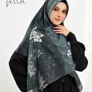 Rabbani Kerudung Tetra Verra Hijab Jilbab Segiempat Motif 130x130cm