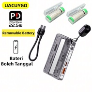 UACUYGO [3C Certification] Rechargeable battery powerbank Removable replacement battery Battery Char