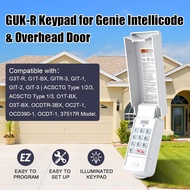 LAWOHO GK-R Wireless Garage Door Opener Keypad for Genie Intellicode&Overhead Door Legacy 850, G3T-R