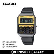 Casio Steel Calculator Watch (CA-500WEGG-9B)