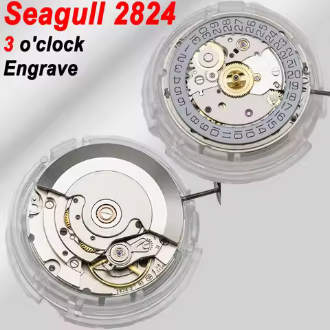 Seagull 2824-2 Automatic mechanical movement,New Replacement For Chinese Made 2824 Movement Watch ac