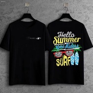 COD☑️ SALL!! tops cloth♀﹍☒Janice Store - Hello Summer ( Surf )  - Geo Ong Dbtk Shirt